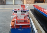custom made model of 118m General Cargo vessel
